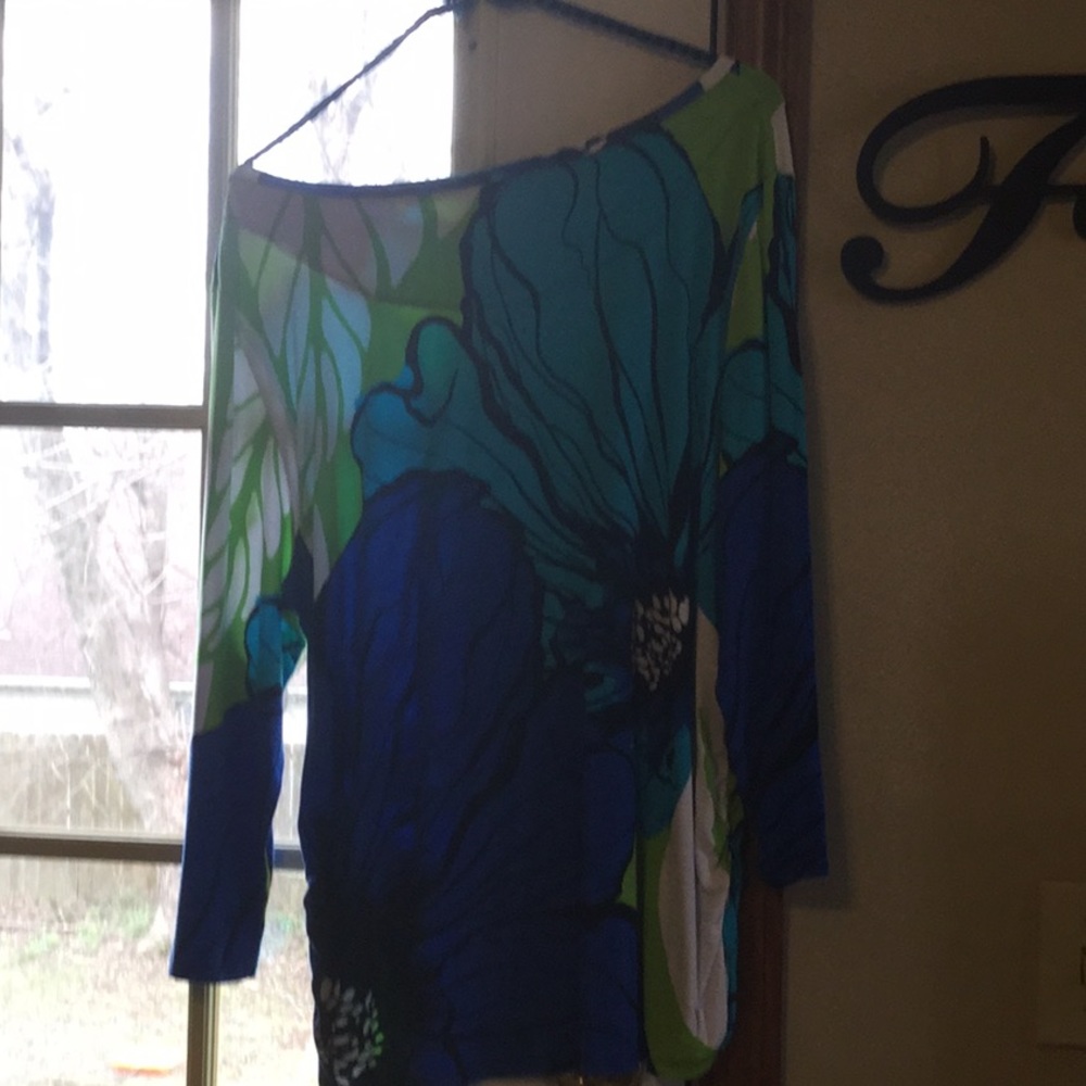 Multicolored Ruby Rd. Shirt in XL - Picture 3 of 3